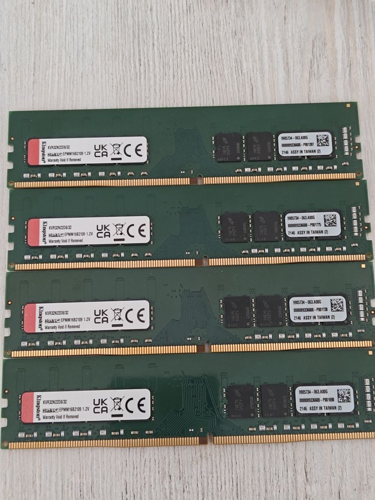 Оперативная Память Kingston 32gb DDR4 3200Mhz