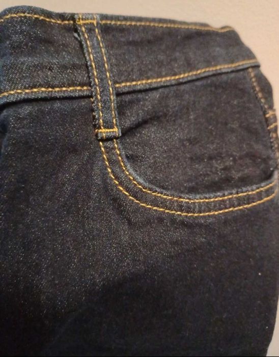 Blue jeans M&S, culoarea albastru inchis - indigo. Marimea L (EUR 40)