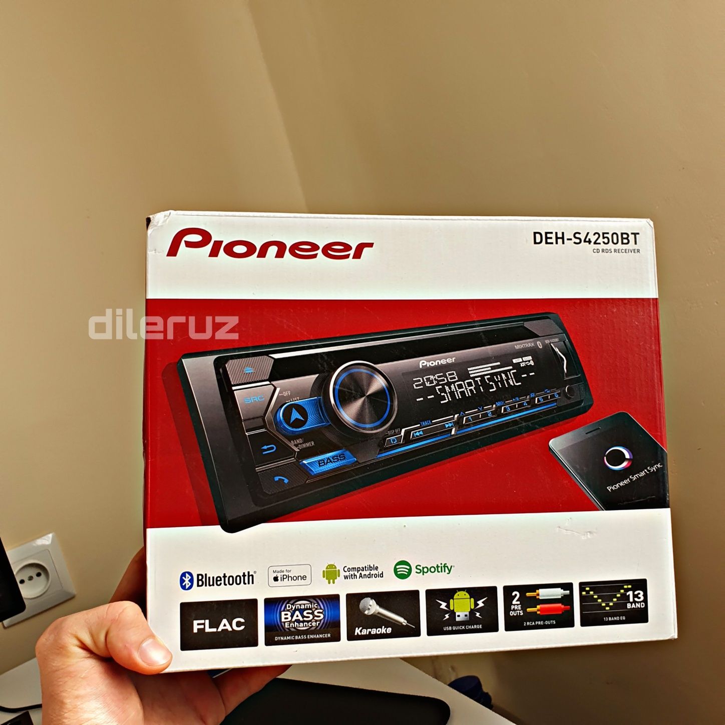 Pioneer 4250 "Магнитофон с Bluetooth" Мафон Deh-s4250Bt Mafon Манитола