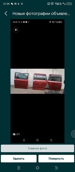 Toyota Sienna 30кузов дверь