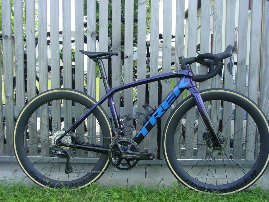 Frameset/cadru cursiera carbon + ghidon + roti  Trek Emonda SLR 2024