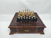 Шахматы Shaxmat chess 40-40 sm yong'oqdan ishlangan