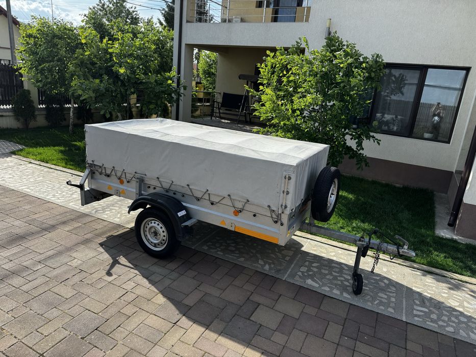 Remorca PONGRATZ TPA U/LPA 250/12 U ,250x125cm interior