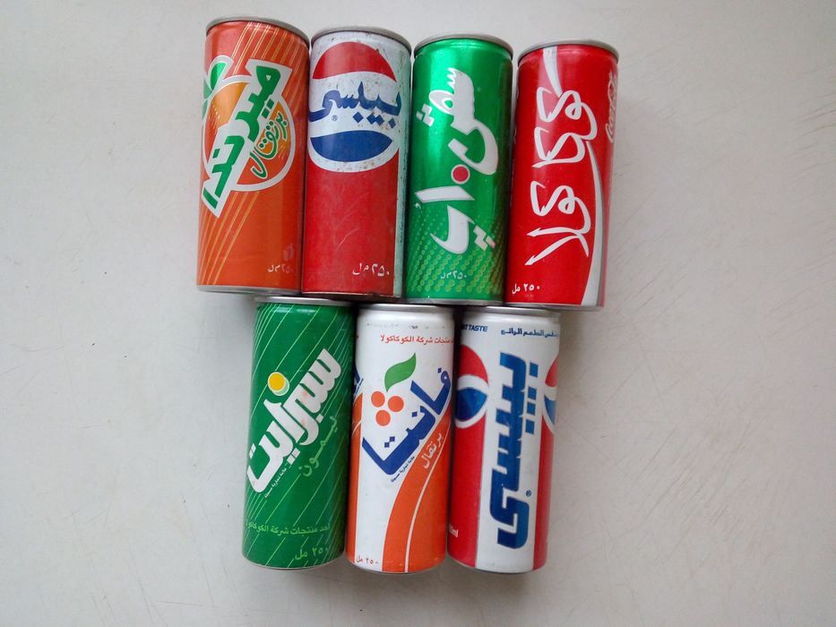Колекция кутийки Coca Cola, Fanta, Spite, PEPSI, MIRINDA