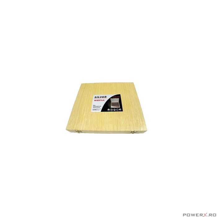 Set 10 burghie pentru metal MK2, 1435-23 mm, Silver