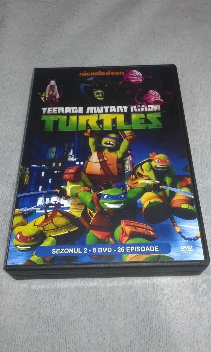 Teenage Mutant Ninja Turtles - Testoasele Ninja - 24 DVD desene animat