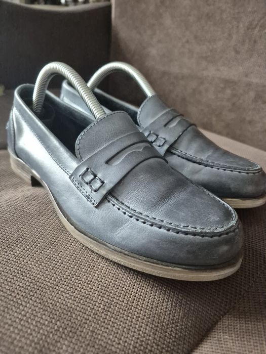 Pantofi exclusivisti de damă, tip Loafer, Handmade - 36
