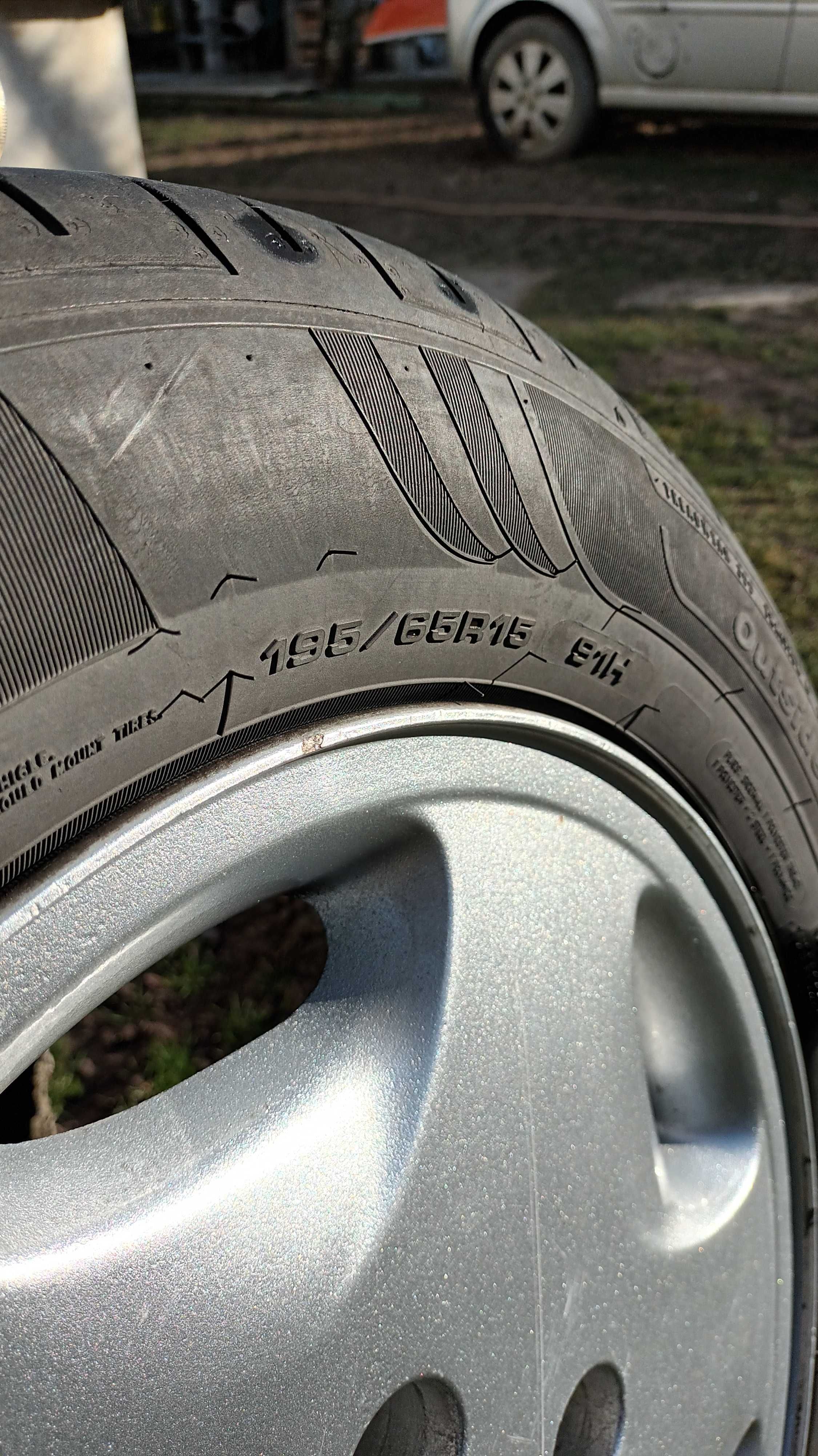 Джанти 15 цола с гуми 195/65R15 за Citroen Xantia