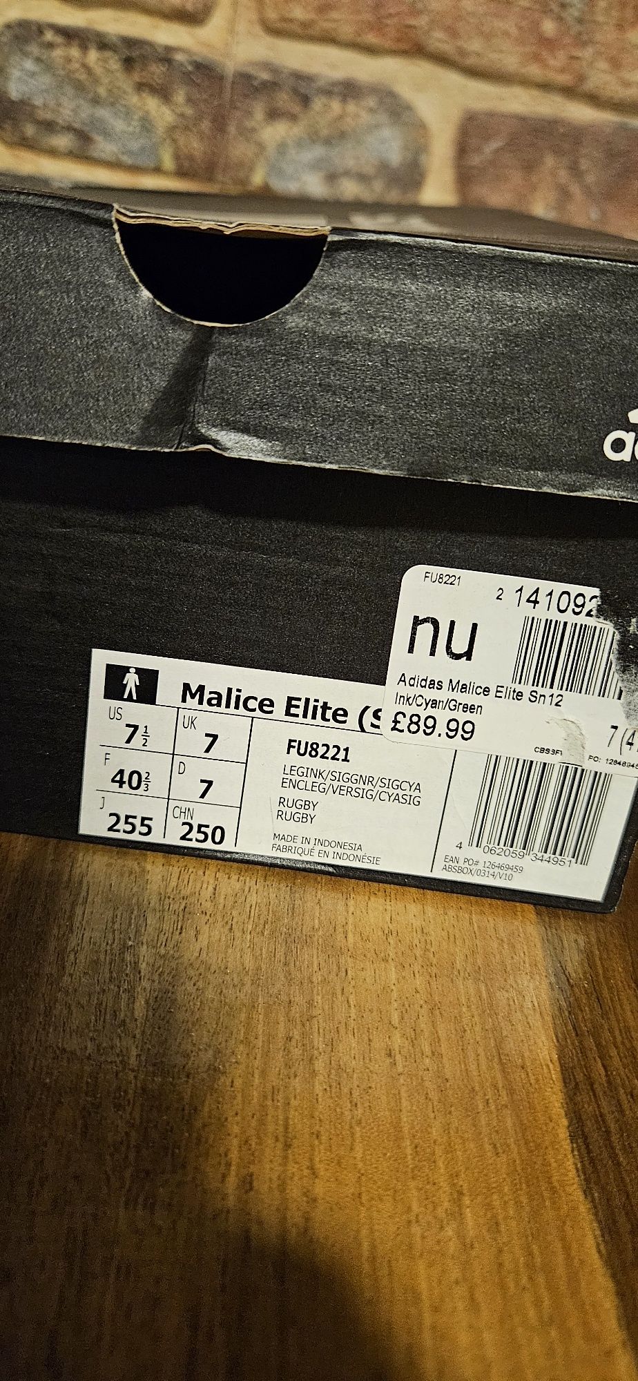 Бутонки Adidas malice elite 40 2/3