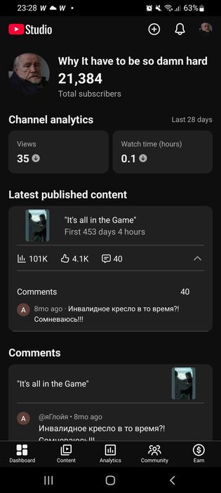 Продам Ютуб Канал, давно не пользуюсь