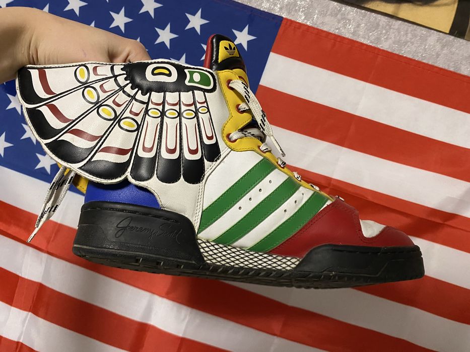 Мужские кроссовки Adidas Originals Jeremy Scott Wings 2.0 totemQ23171