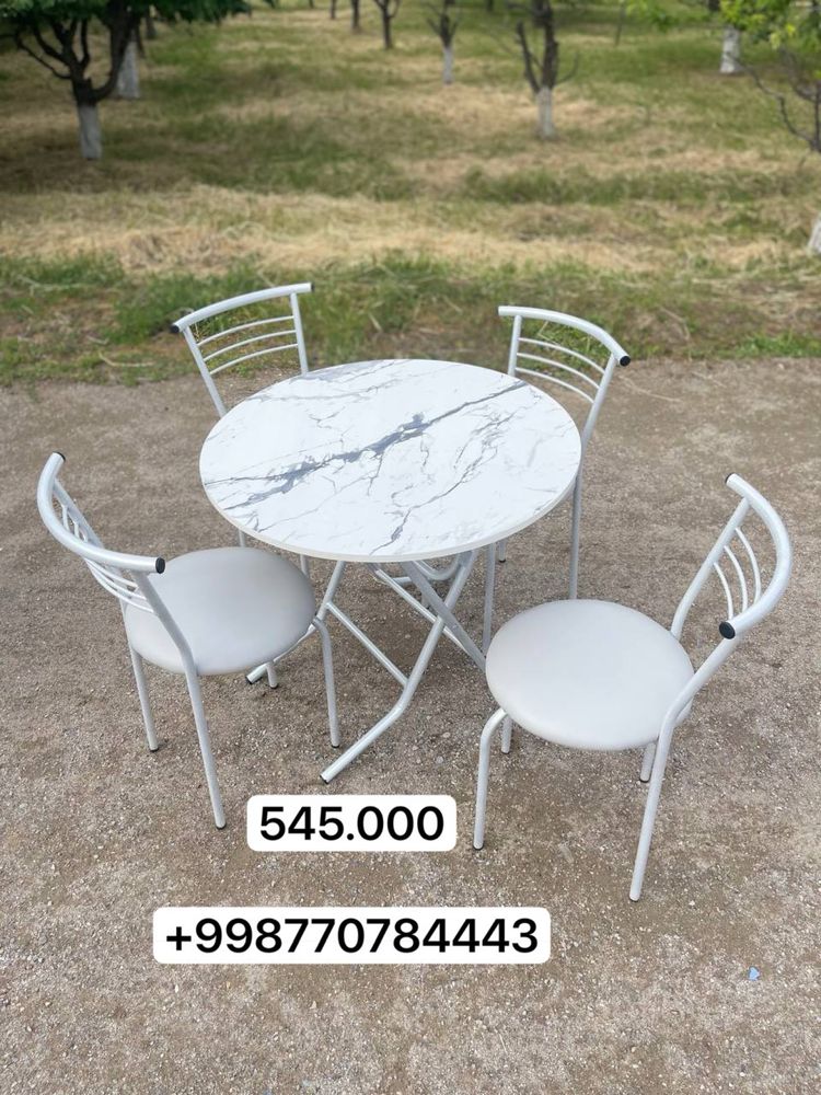 Пластик стол стул нархида темир стол стул 545000
