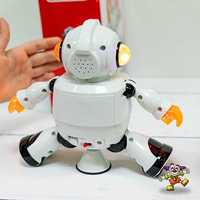 Robot dansator, cu sunete si lumini, Rotire 360 grade