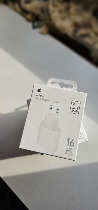 Оригинальная Apple USB-C Power Adapter 35W (Model A2347) — Новая
