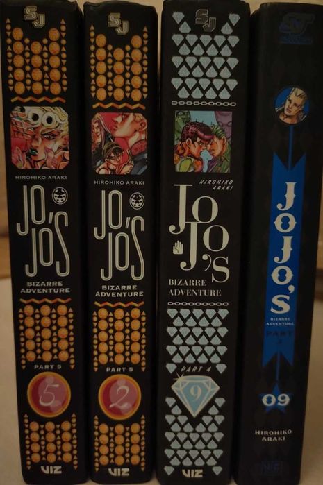 Манга Jojo на английском от Viz Media