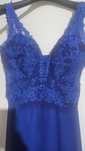 Rochie eleganta albastra, purtata o singura data