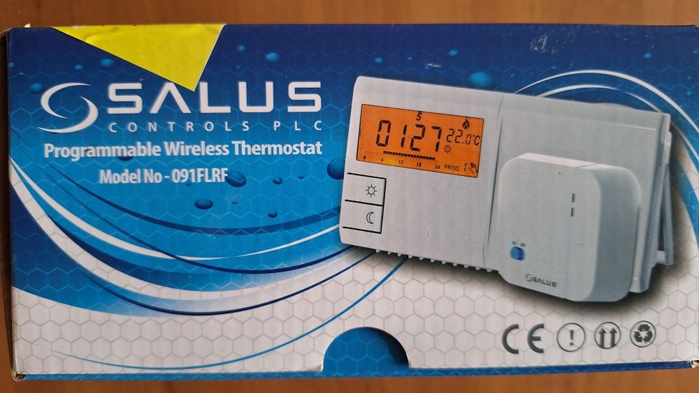 Безжичен седмичен стане термостат SALUS 091FLRF