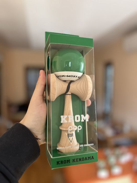 Kendama KROM POP (Verde/Green)
