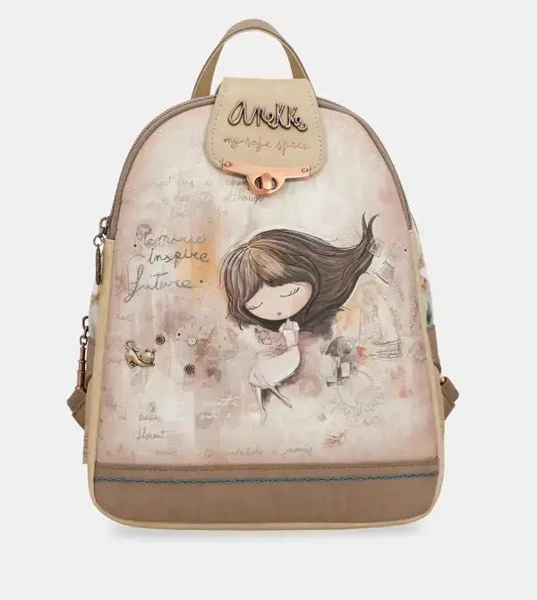 Anekke дизайнерска дамска раница в свежа цветова гамa.