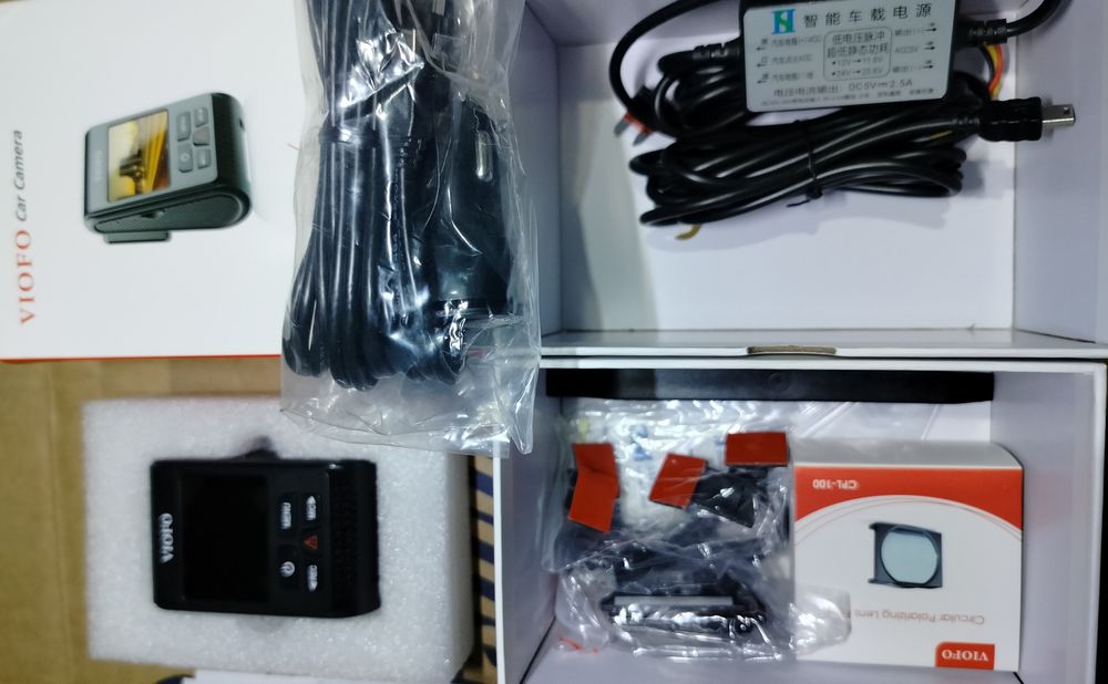 Видеорегистратор VIOFO-A119-V3-gps