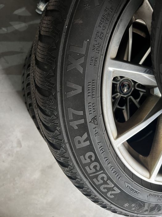 Roti iarna originale BMW G30 5x112 225/55/R17 senzori presiune Dot2024