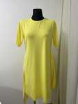 Vand rochie zara galbena material tricot se potriveste pt gravide