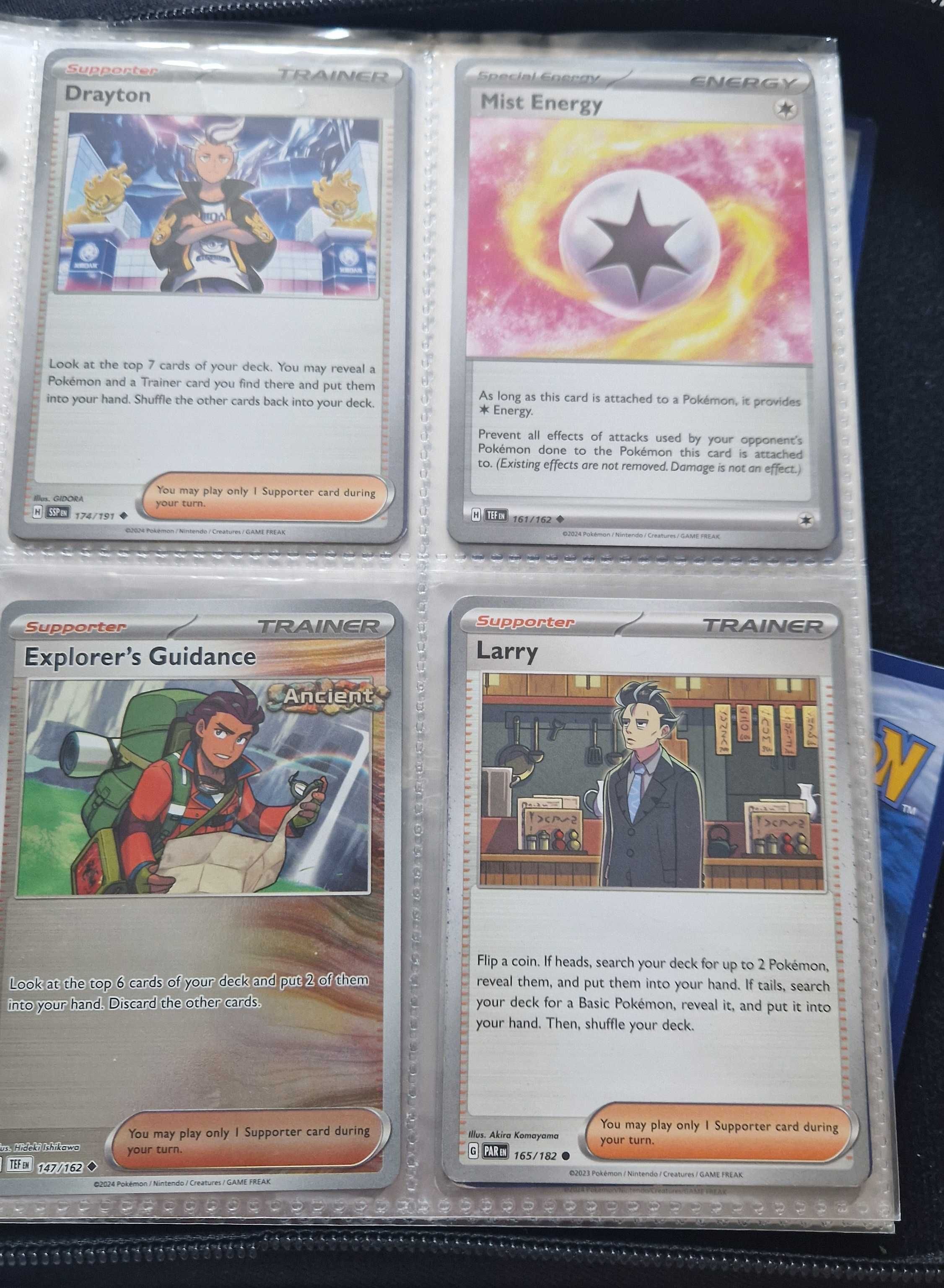 Schimb  cartonase de Pokemon