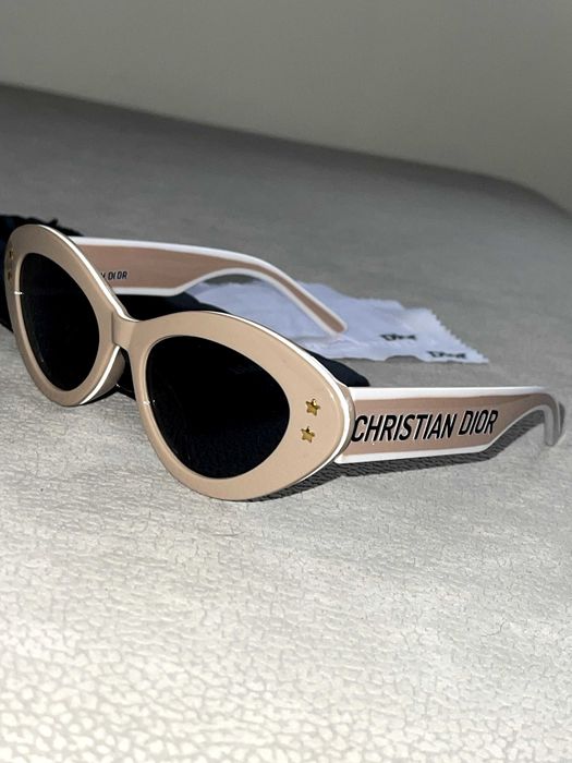 dior очила дамски бежови дамаски слънчеви беж