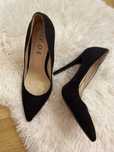 Pantofi stiletto POEMA imitatie piele intoarsa