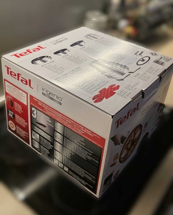 Tefal Ingenio Emotion 20 ч. - Комплект съдове за готвене + ст. капак