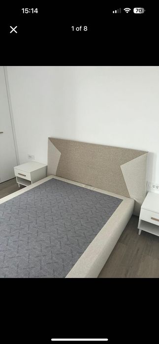 Dormitor pat si noptiere Colombini Casa Italia