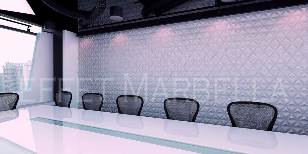 Декоративни 3D панели - 3д гипсови панели, облицовки за стени 0124
