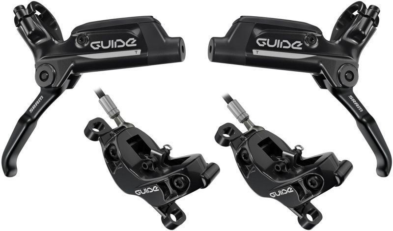 Комплект четирибутални хидравлични спирачки Sram Guide T