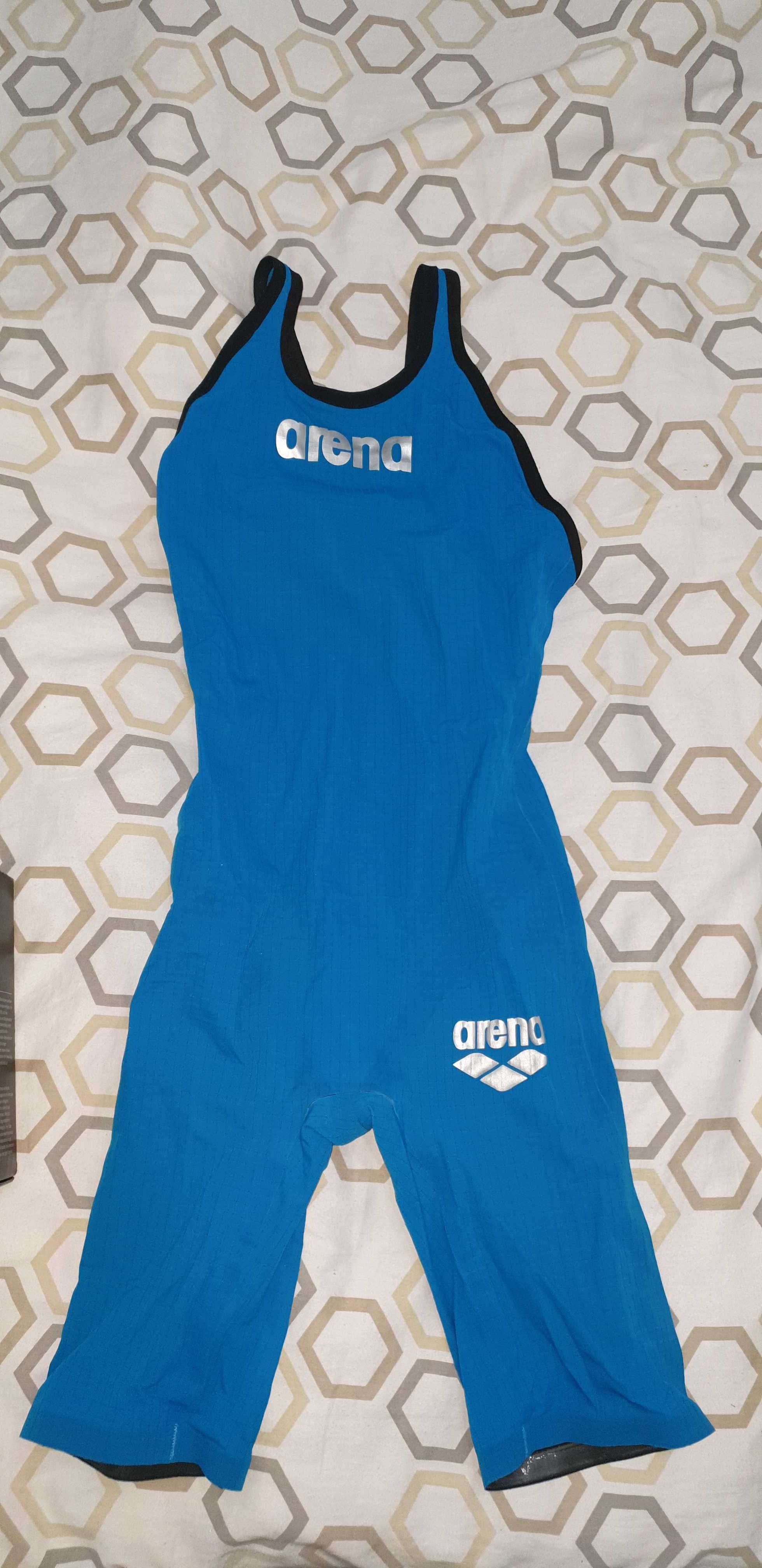 Costum de competiție înot, carbon Arena Powerskin Pro MK3