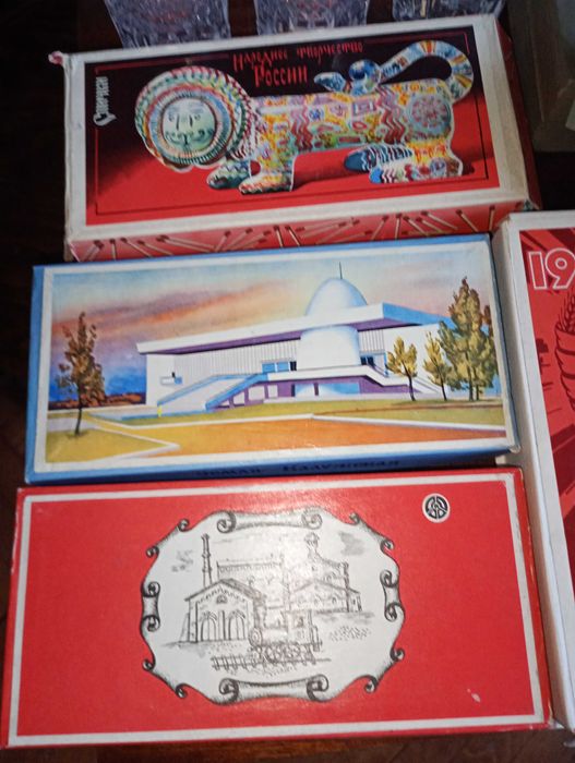 СССР колекция стари руски кибрити