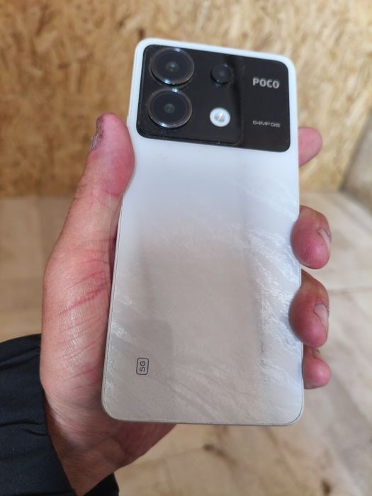 Poco X6 5G 12/256, цвет Белый мрамор, в отличном состоянии, на гаранти