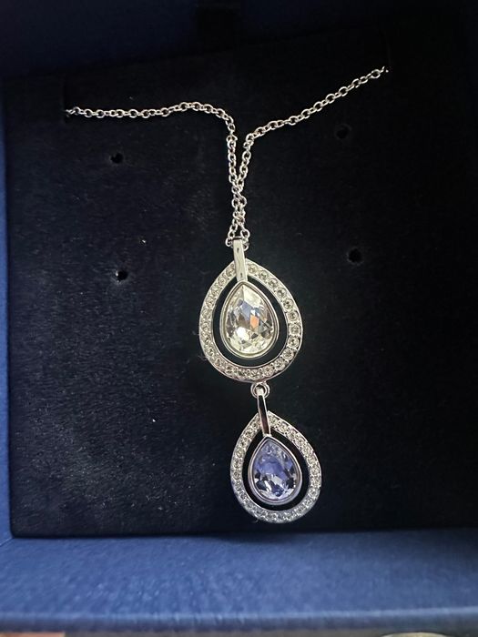 Colier Swarovski Mila Provence Lavender Pendant, nou, la cutie