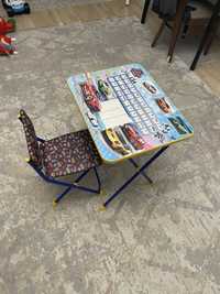 Продам детский столик со стульчиком