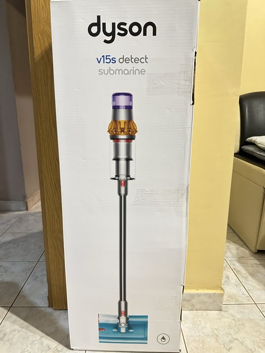 Вертикална прахосмукачка Dyson V15s Detect Submarine