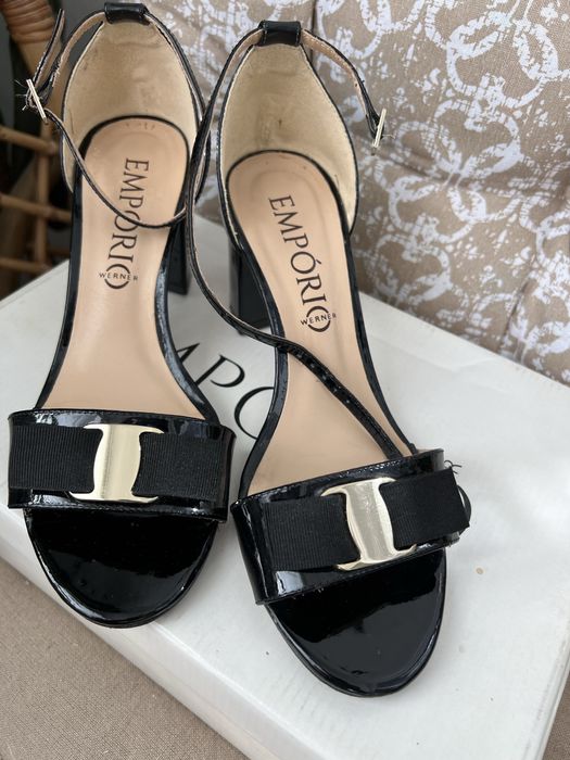 Сандали Emporio, лачени, размер 36
