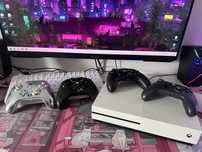 Vand xbox one S + 4 manete