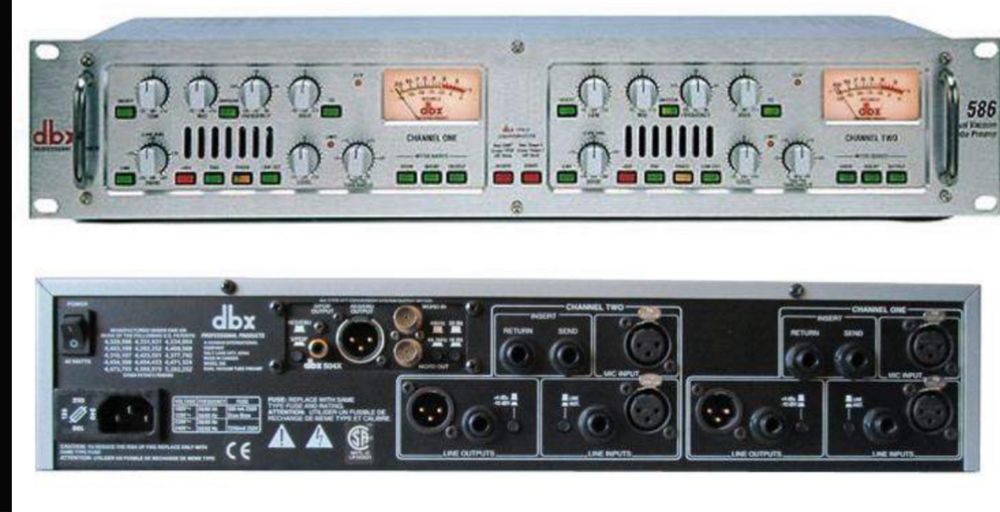 Dbx 586 профи предусилитель