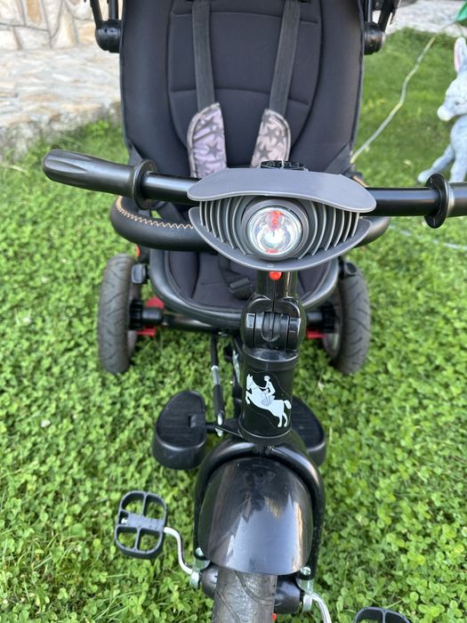 BYOX Триколка JOCKEY сиви звезди