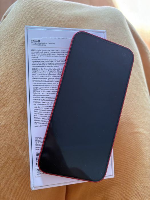 Iphone 14 256gb red