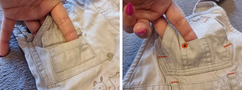 Salopeta Mamas&Papas bebe, newborn, marimea 56