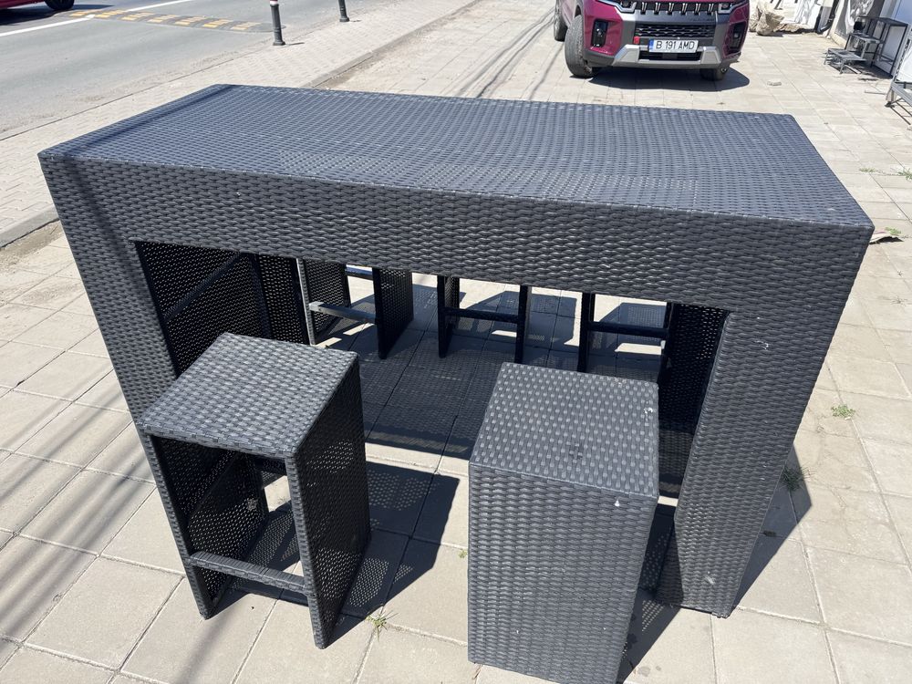Mobilier gradina cu 5 scaune