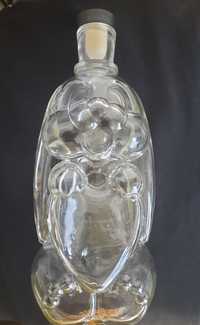 Стъклена бутилка с формата на заек - 0.750 л.