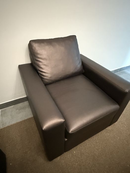 Диван и два кресла эко-кожа