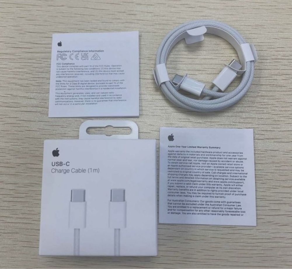 Cablu original iPhone 15, 16 /15, 16 Plus / 15, 16 Pro/ 15, 16 Pro Max