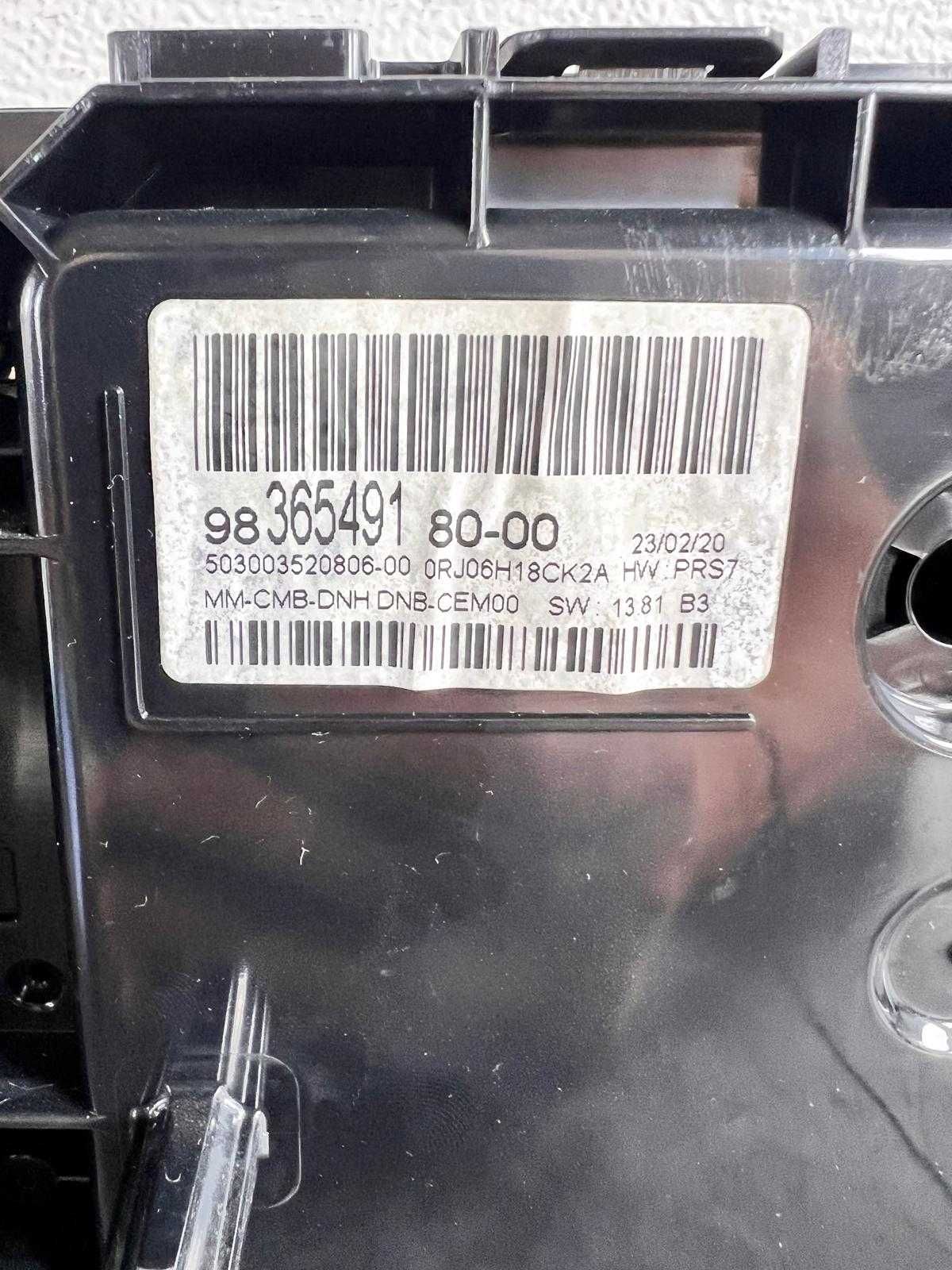 Ceasuri bord digitale Peugeot 3008 5008 2017+ 9836549180-00